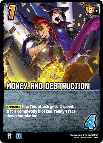 Money and Destruction