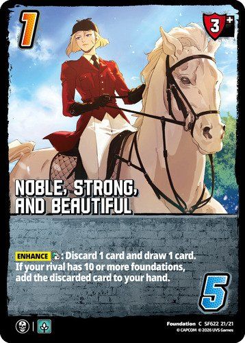 Noble, Strong, and Beautiful