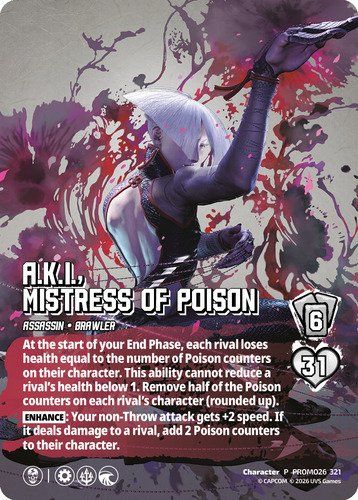 A.K.I., Mistress of Poison