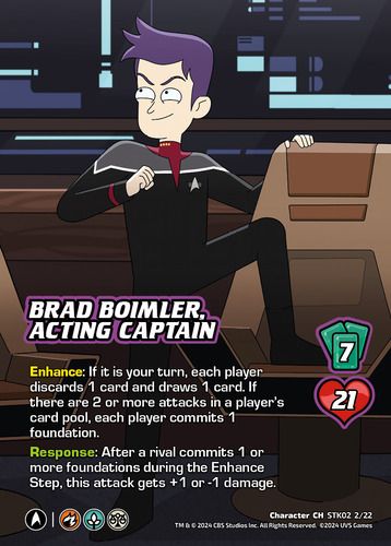 Brad Boimler, Acting Captain