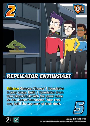 Replicator Enthusiast