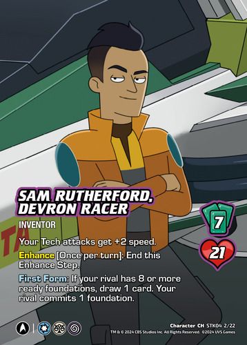 Sam Rutherford, Devron Racer