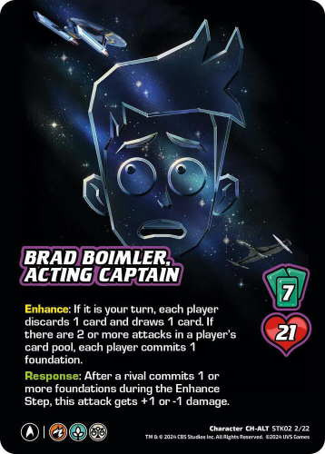 Brad Boimler, Acting Captain