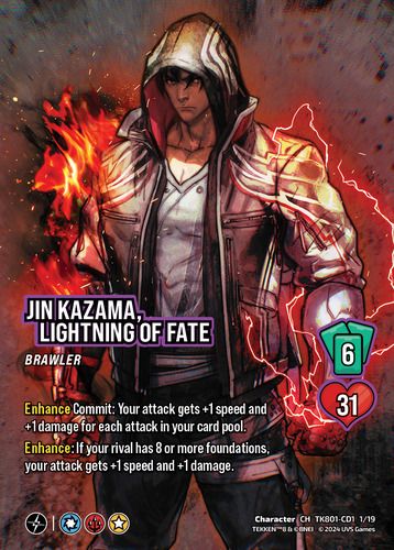 Jin Kazama, Lightning of Fate