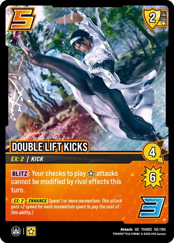 Double Lift Kicks