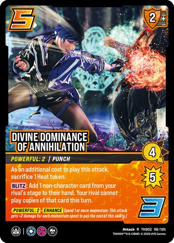 Divine Dominance of Annihilation