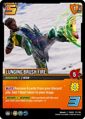 Lunging Brush Fire