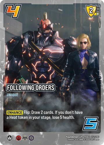 Following Orders