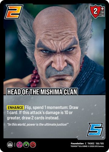 Head of the Mishima Clan