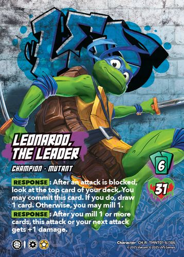 Leonardo, The Leader
