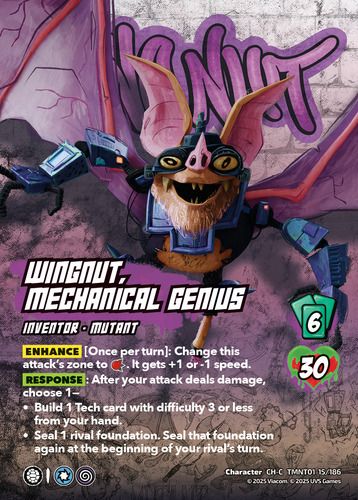 Wingnut, Mechanical Genius