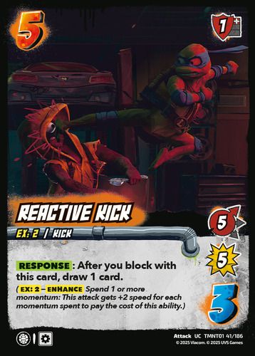 Reactive Kick