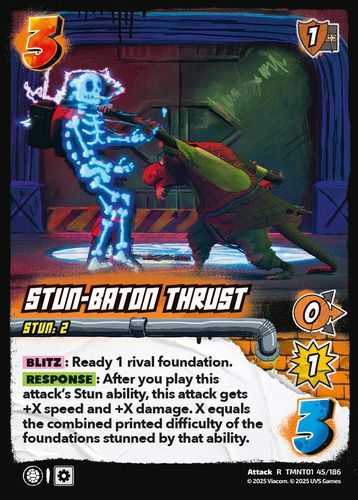 Stun-Baton Thrust
