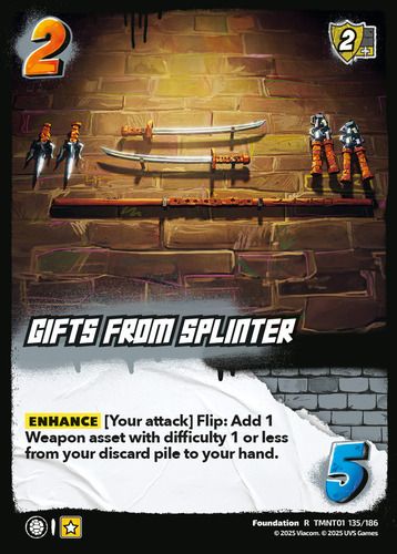Gifts from Splinter