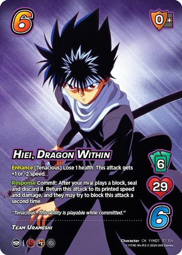 Hiei, Dragon Within