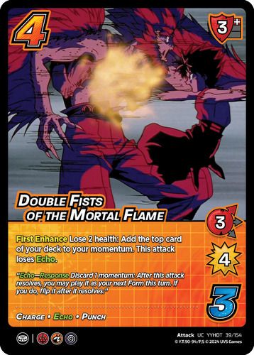 Double Fists of the Mortal Flame