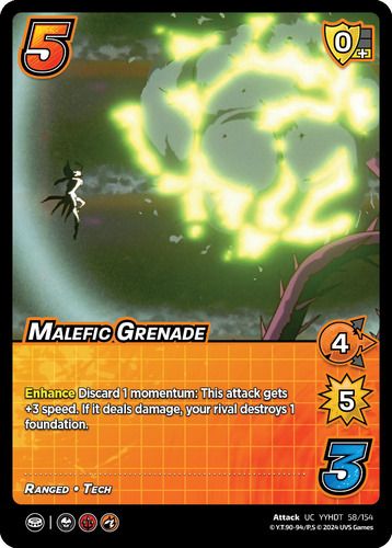 Malefic Grenade