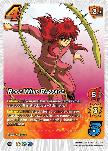 Rose Whip Barrage