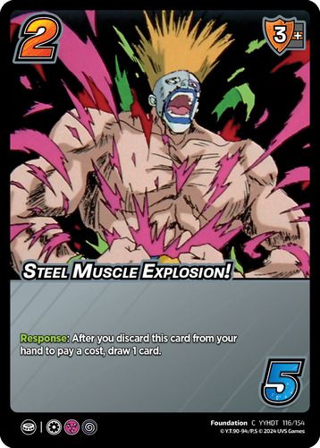 Steel Muscle Explosion!