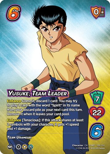 Yusuke, Team Leader