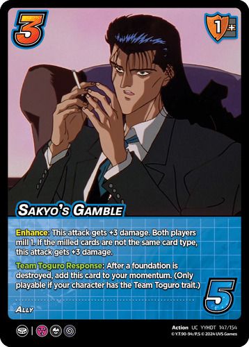 Sakyo's Gamble