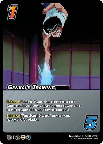 Genkai's Training